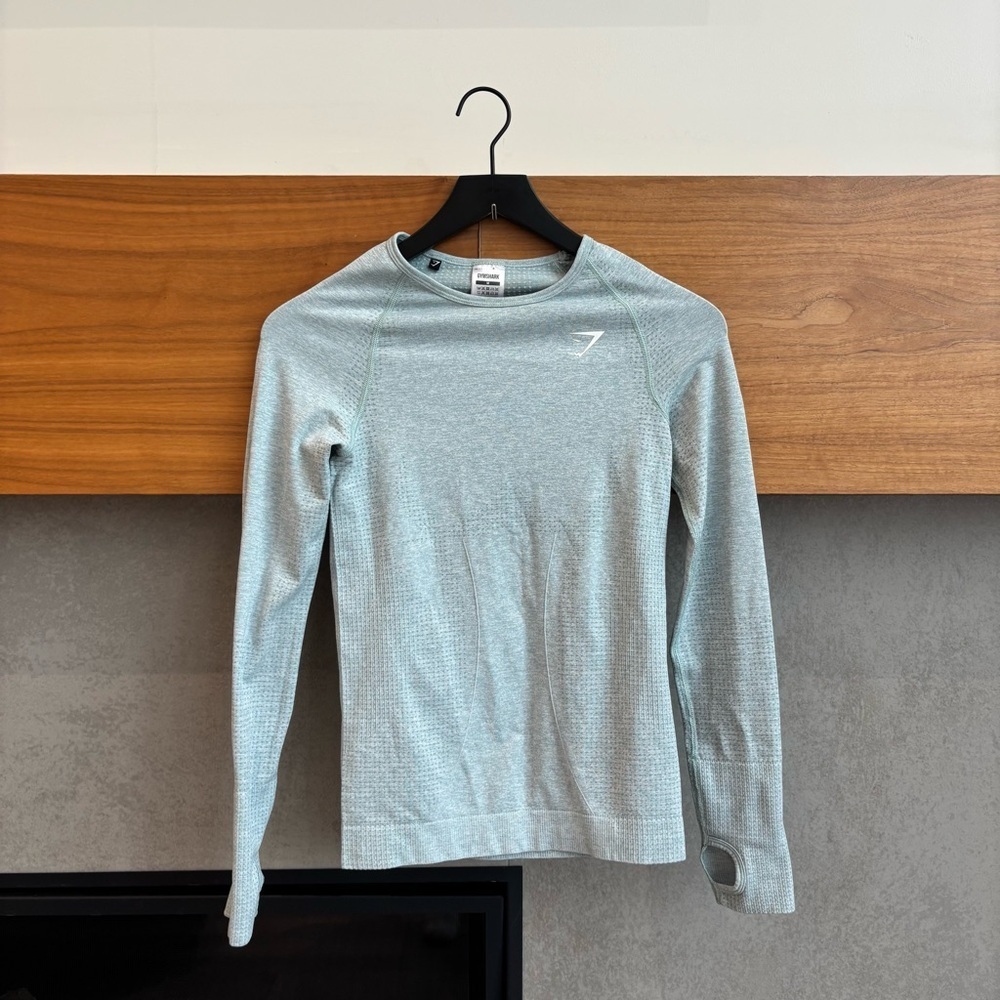 Gymshark Women's Vital Seamless Long Sleeve Top, Size M